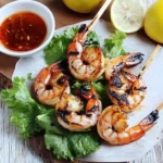 Lemongrass and Sriracha Grilled Shrimp