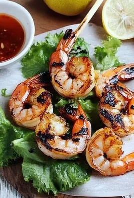 Lemongrass and Sriracha Grilled Shrimp