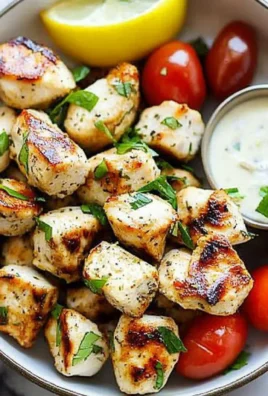 Mediterranean Chicken Bites