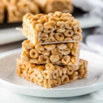 No Bake Peanut Butter Cheerio Bars