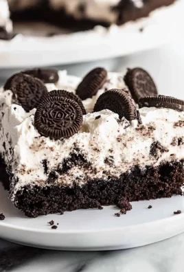 Oreo Poke Cake