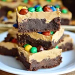 Peanut Butter Whip Brownies