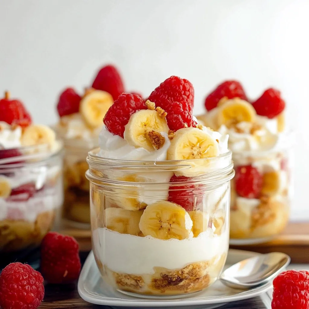 Banana Split Trifles