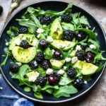 Blackberry, Avocado and Arugula Salad