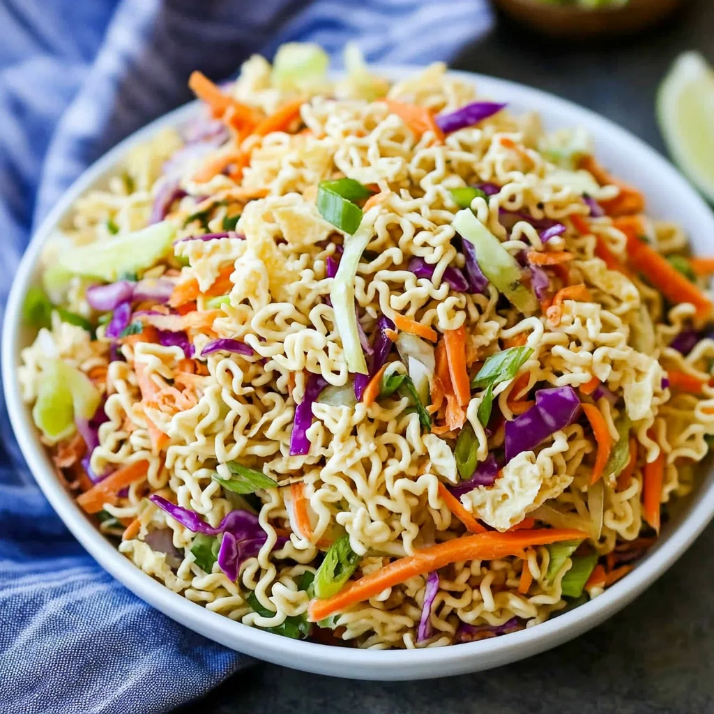Crunchy Ramen Noodle Salad