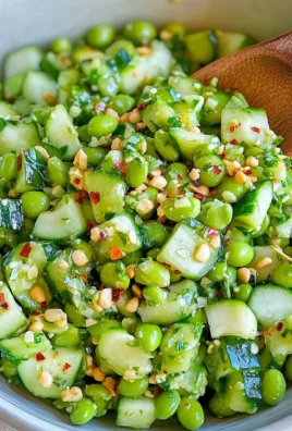 Cucumber Edamame Salad