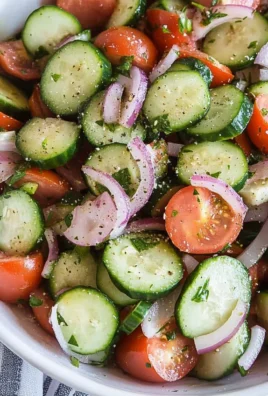 Cucumber Tomato Salad