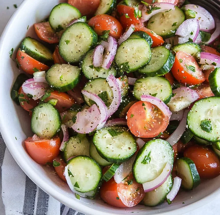 Cucumber Tomato Salad