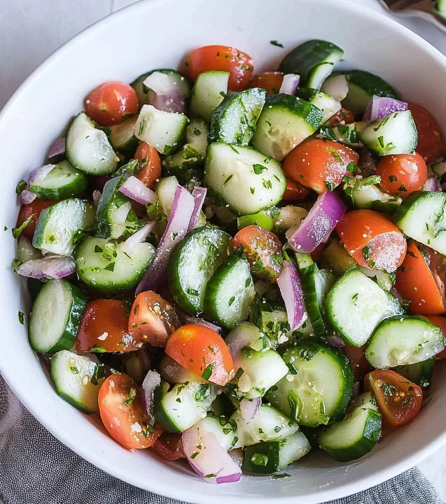 Cucumber Tomato Salad
