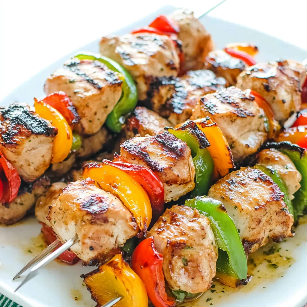 Easy Chicken Kebabs