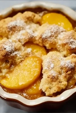 Easy Peach Cobbler