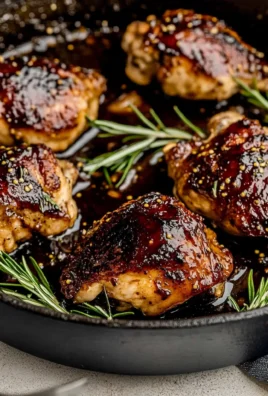 Fig Glazed Skillet Chicken