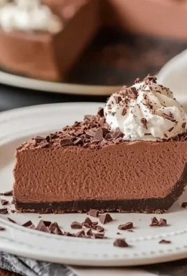 Frozen Chocolate Pie