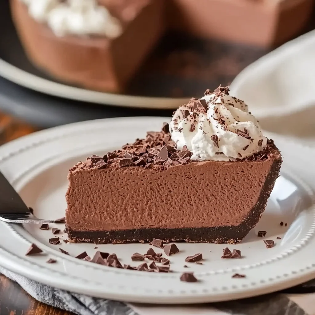 Frozen Chocolate Pie