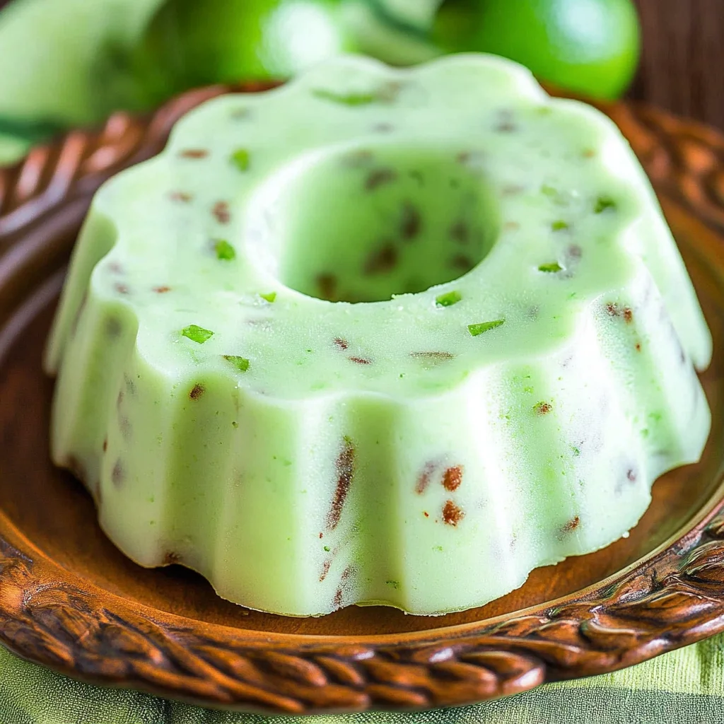 Frozen Creamy Lime Jello Recipe