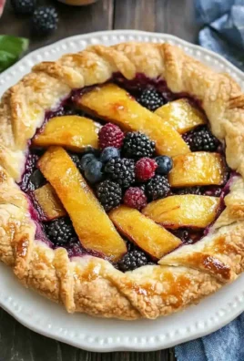 Grilled Berry Peach Pie