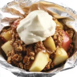 Grilled Caramel Apple Crunch