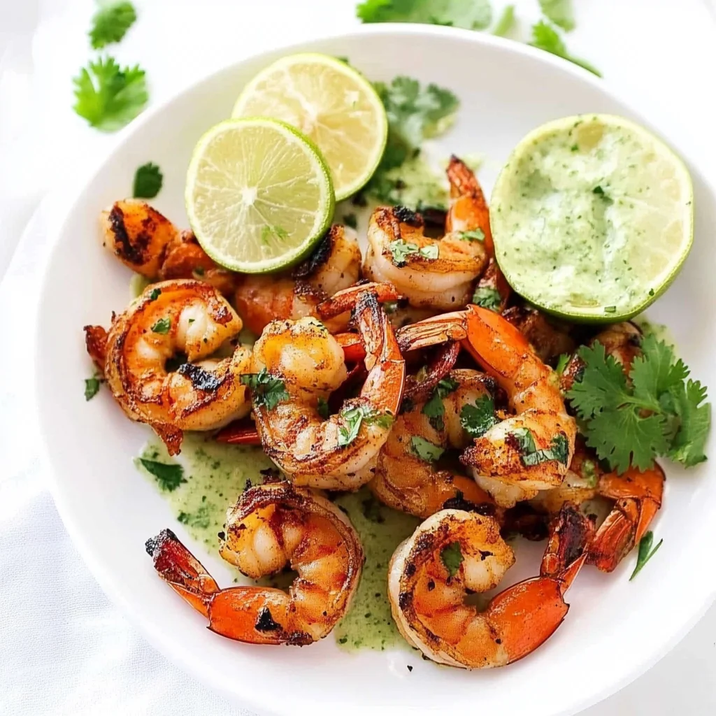Grilled Cilantro Lime Shrimp