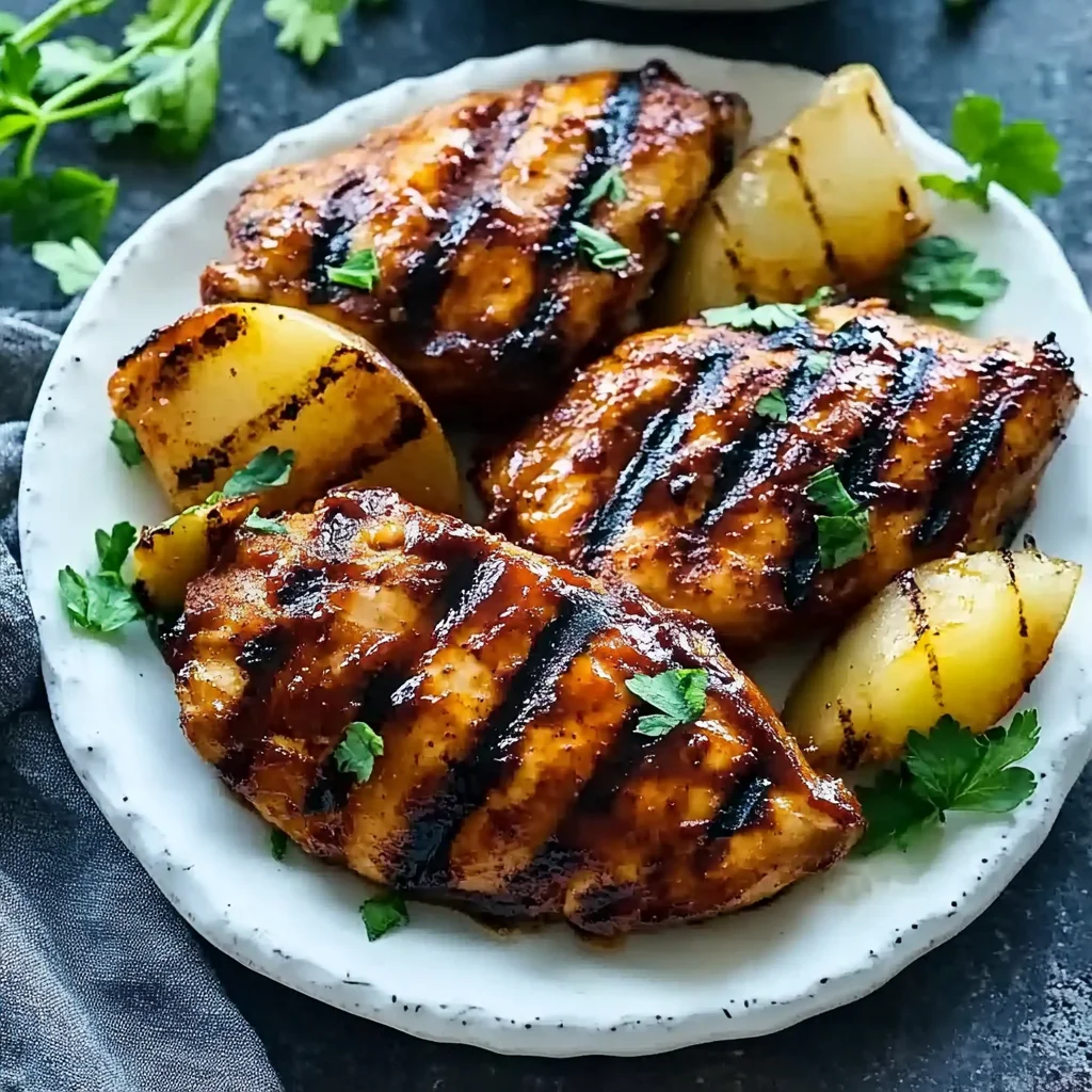 Grilled Hawaiian BBQ Chicken