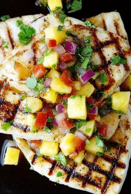 Grilled Mahi Mahi with Pineapple Salsa