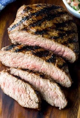 Grilled Mojo-Marinated beef Tenderloin