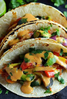 Grilled Thai Vegetable Tacos Recipe