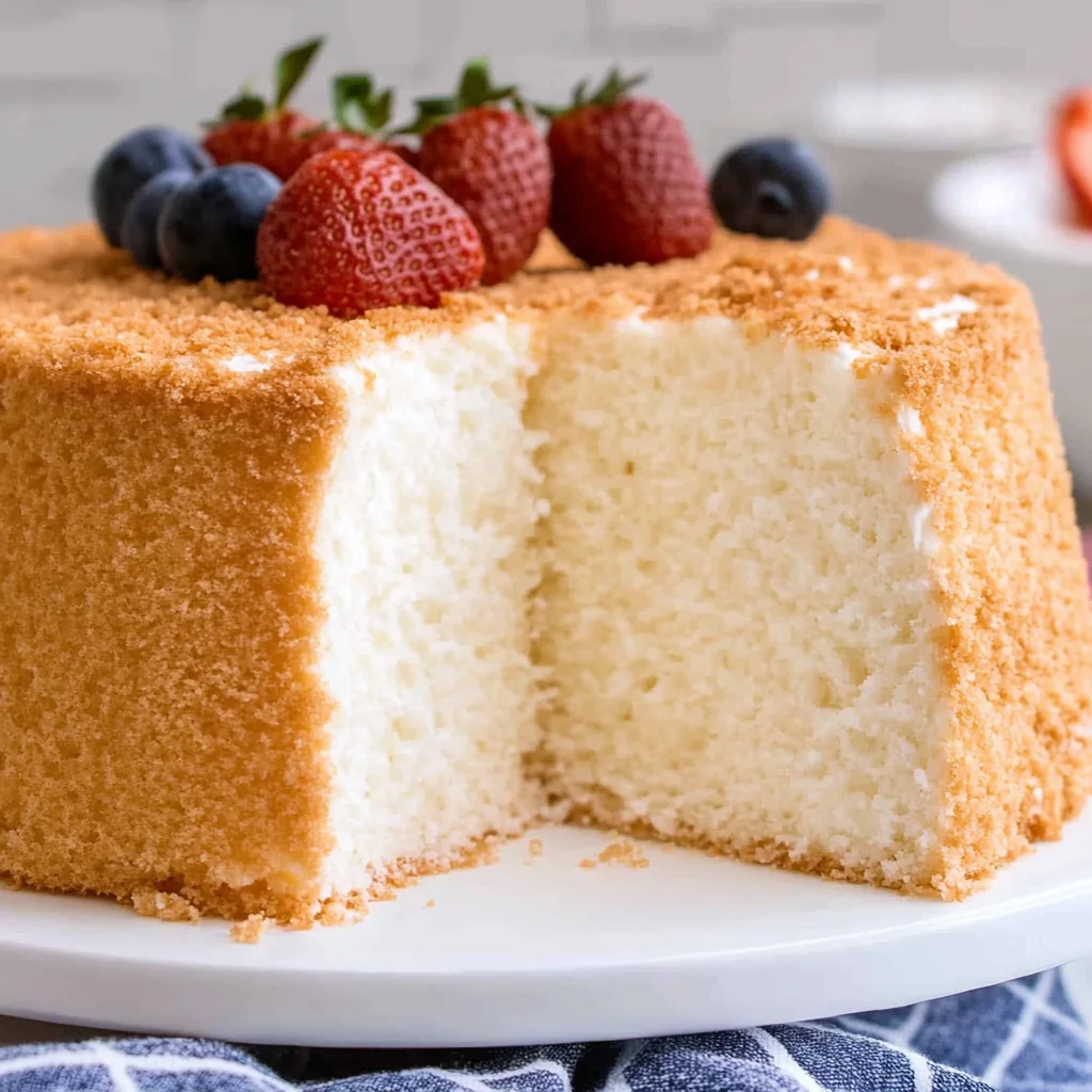 Homemade Angel Food Cake