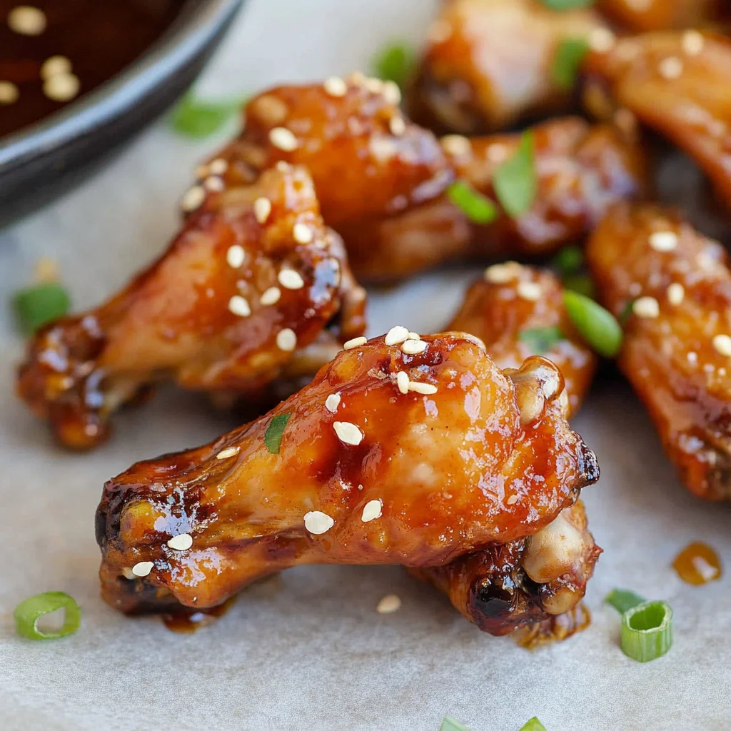 Honey Soy Chicken Wings