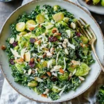 Kale and Brussels Sprout Salad