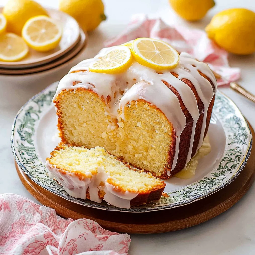Lemon Pound Cake