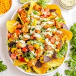 Loaded Chicken Taco Salad with Creamy Lime-Cilantro Dressing