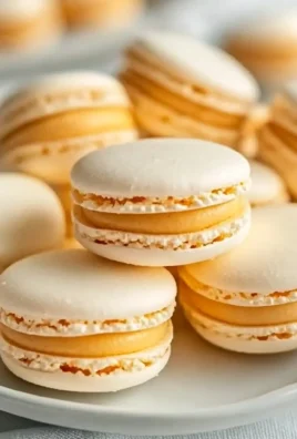 Mango Macarons
