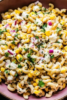 Mexican Street Corn Pasta Salad Recipe