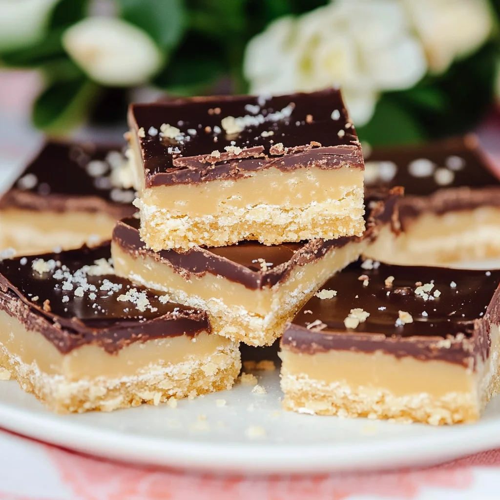 Millionaire Shortbread Bars Recipe