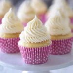 Moist Vanilla Cupcakes