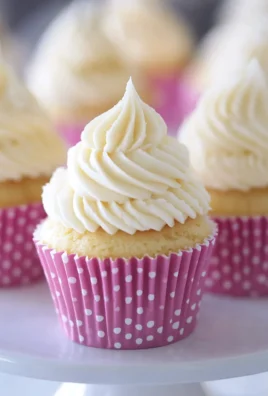 Moist Vanilla Cupcakes