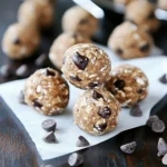 No Bake Chocolate Chip Energy Bites