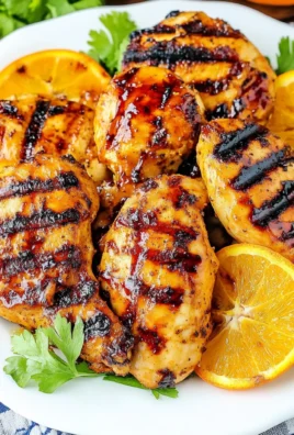 Orange Barbecue Grilled Chicken Recipe