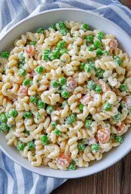Pea Pasta Salad