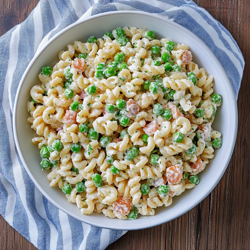 Pea Pasta Salad