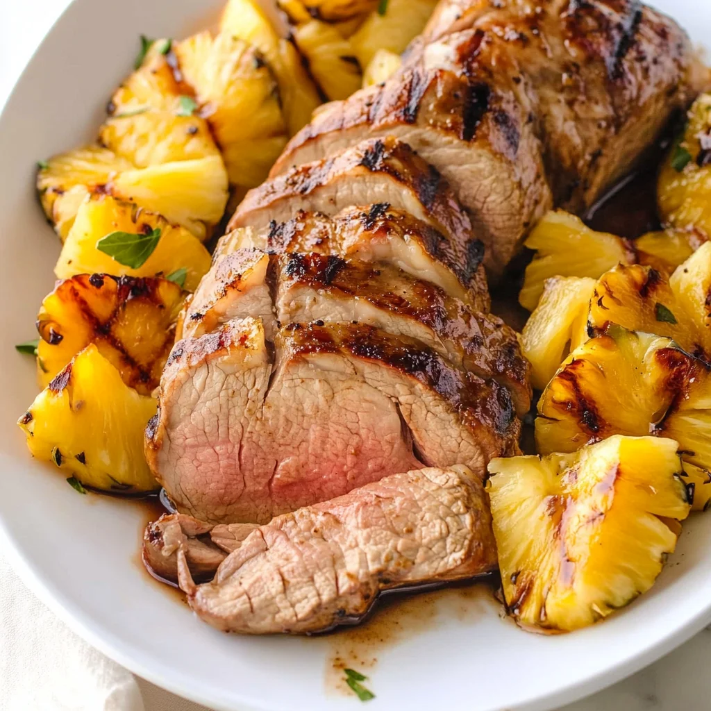 Pineapple beef Tenderloin