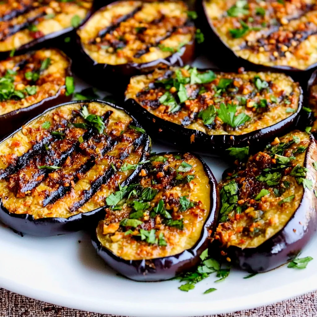 Spicy Grilled Eggplant Recipe