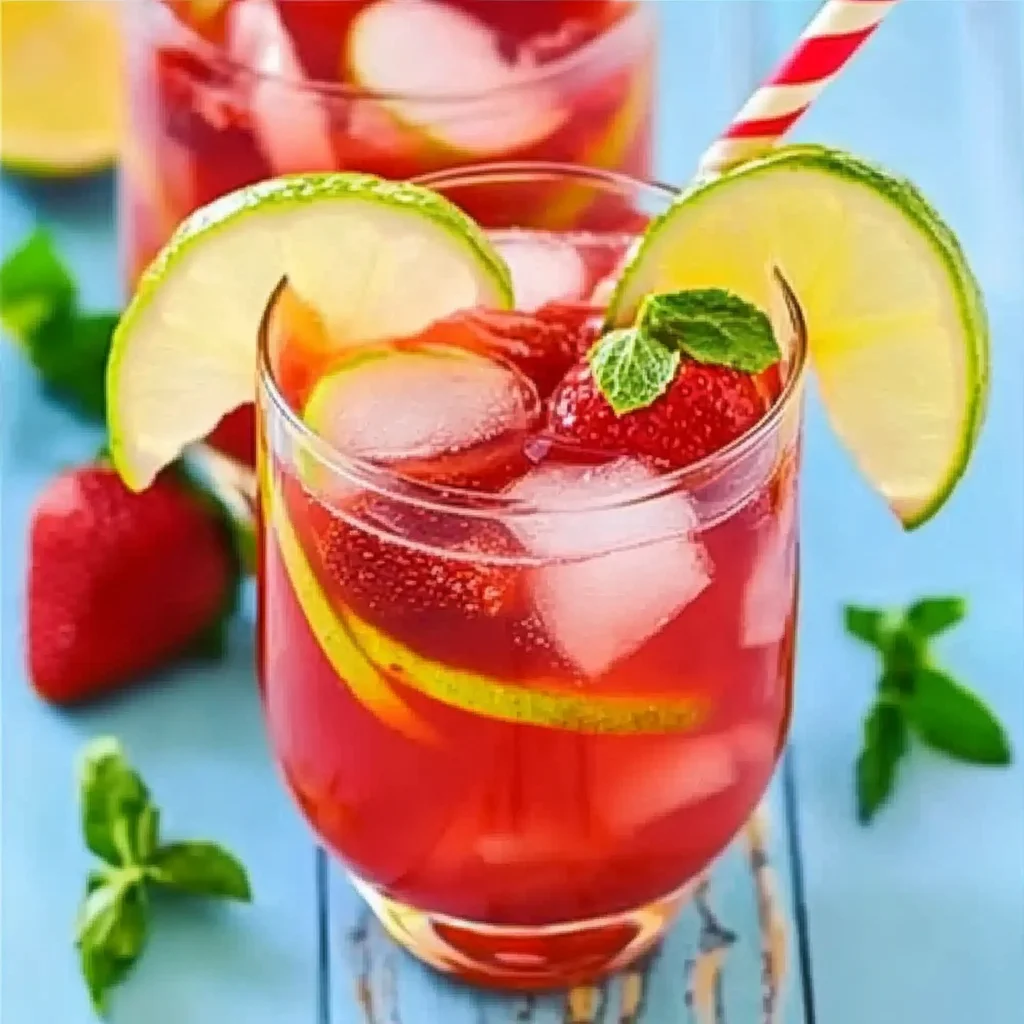 Strawberry Limeade Sangria