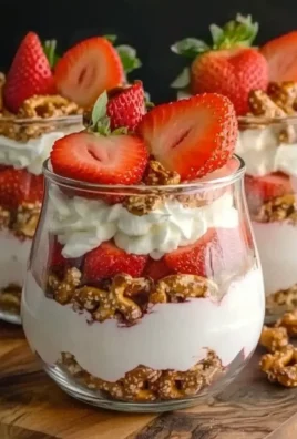Strawberry Pretzel Salad Parfaits Recipe