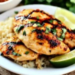 Sweet Chili Coconut-Lime Grilled Chicken