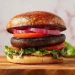 The Best Grilled Portobello Mushroom Burger