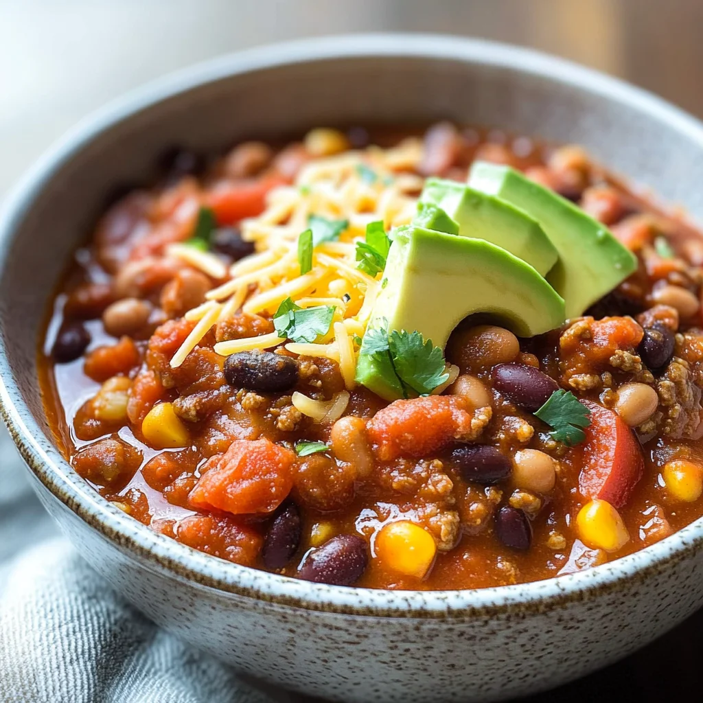 20-Minute Vegetarian Chili Recipe