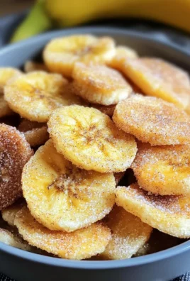 Air Fryer Cinnamon Banana Chips