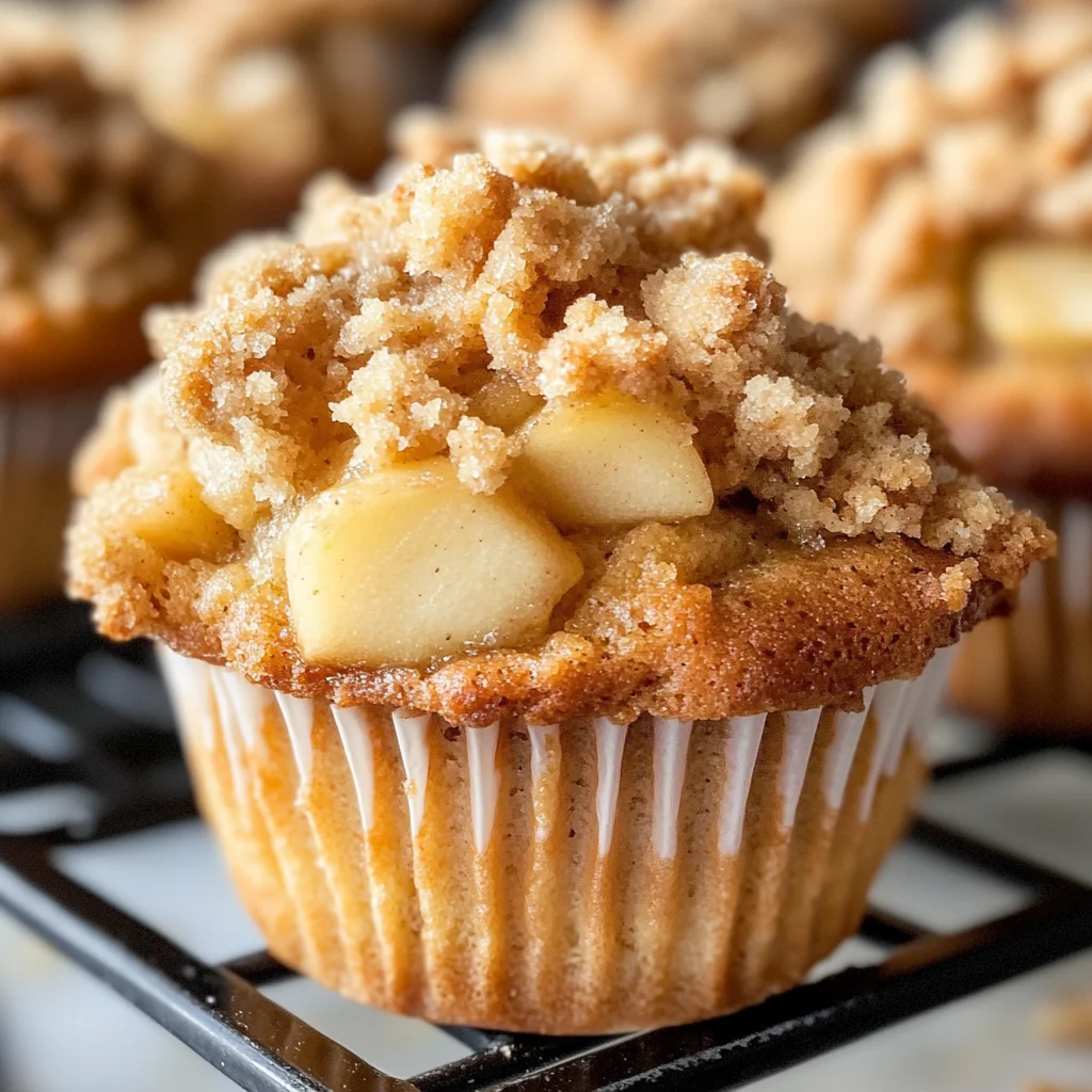 Apple Crumble Muffins