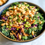Asian Edamame Peanut Crunch Salad